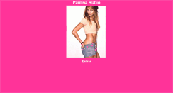 Desktop Screenshot of paulinarubio.yaia.com