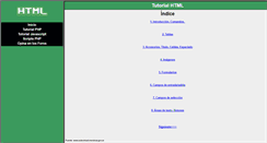 Desktop Screenshot of programacionhtml.yaia.com