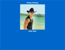 Tablet Screenshot of kennychesneyweb.yaia.com