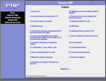 Tablet Screenshot of programacionphp.yaia.com