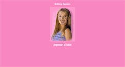 Desktop Screenshot of britneyspears.yaia.com