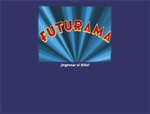 Tablet Screenshot of futurama.yaia.com