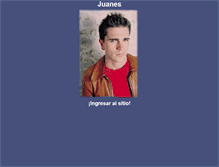 Tablet Screenshot of juanes.yaia.com