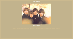 Desktop Screenshot of beatlesweb.yaia.com