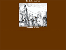 Tablet Screenshot of diadelosmuertos.yaia.com