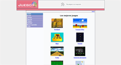 Desktop Screenshot of juegos.yaia.com