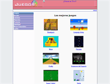 Tablet Screenshot of juegos.yaia.com